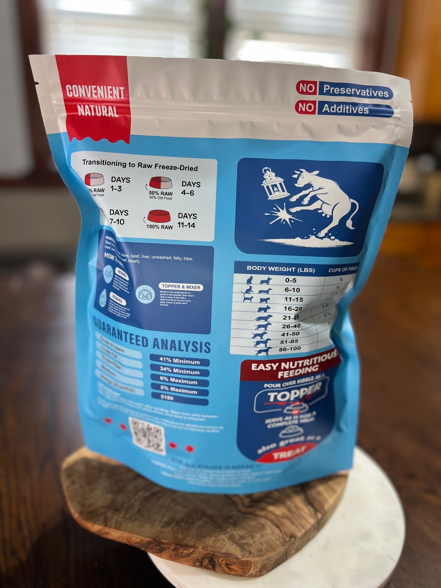 Freeze dried Champion Blend Beef 16oz